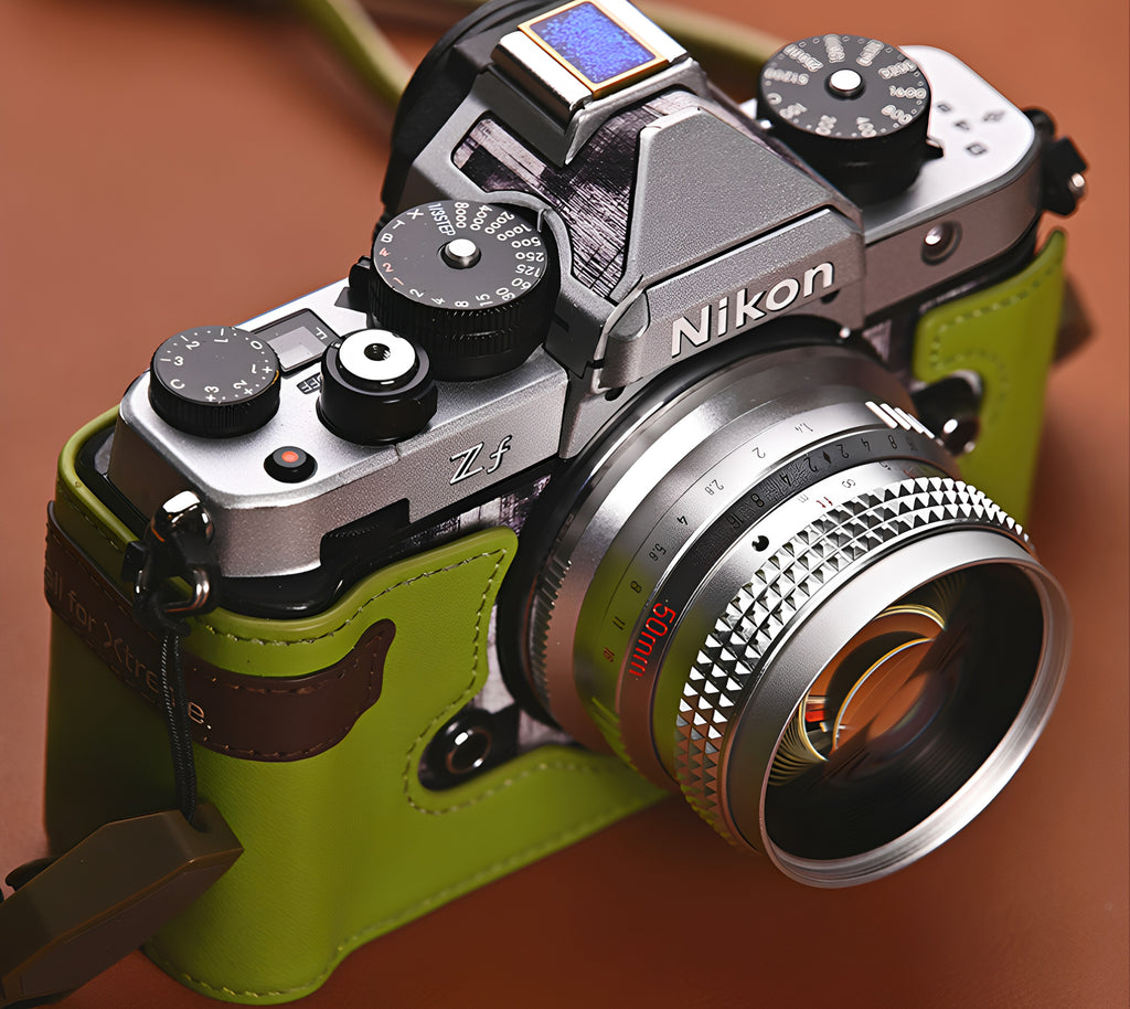 50mm F1.4 Full‑Frame Manual Lens, Vintage All‑Metal Prime Lens for Sony E‑Mount