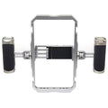 Metal Smartphone Cage Dual-Handle Shooting Bracket, Universal for iPhone & Android, Vlog Photography Stabilizer