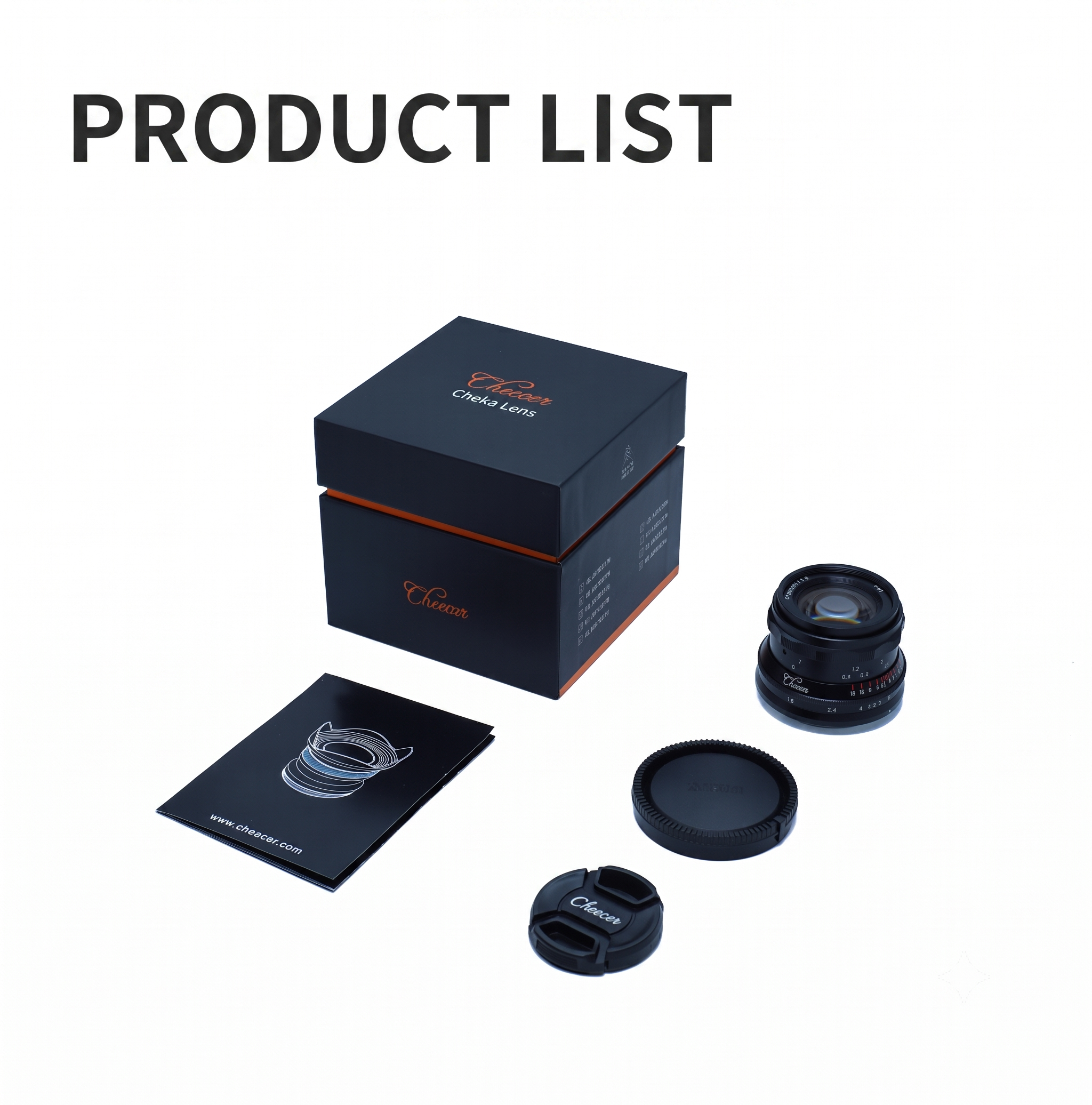 Cheecar 35mm F1.4 Mark II Full‑Frame Prime Lens, Compatible with Sony E