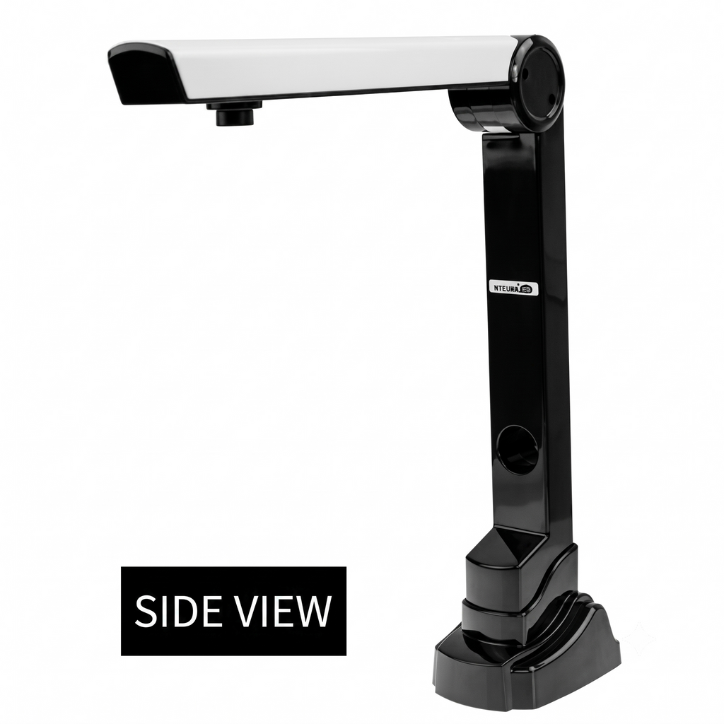 Portable Document Camera with OCR, 8MP, for Office Docs, ID Cards & Book Scanning