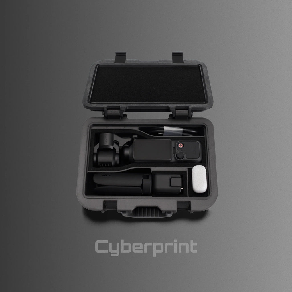 P412 Portable Fill Light Storage 3D Printed Case for DJI Osmo Pocket 4