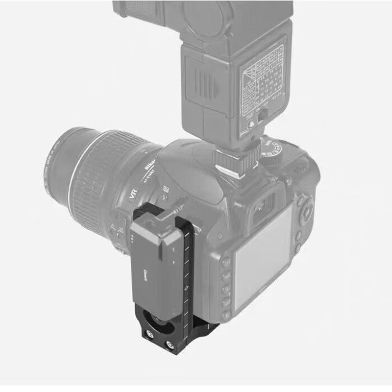 L Bracket for Canon/Nikon/Sony DSLR Vertical Shooting, Compatible with CamFi